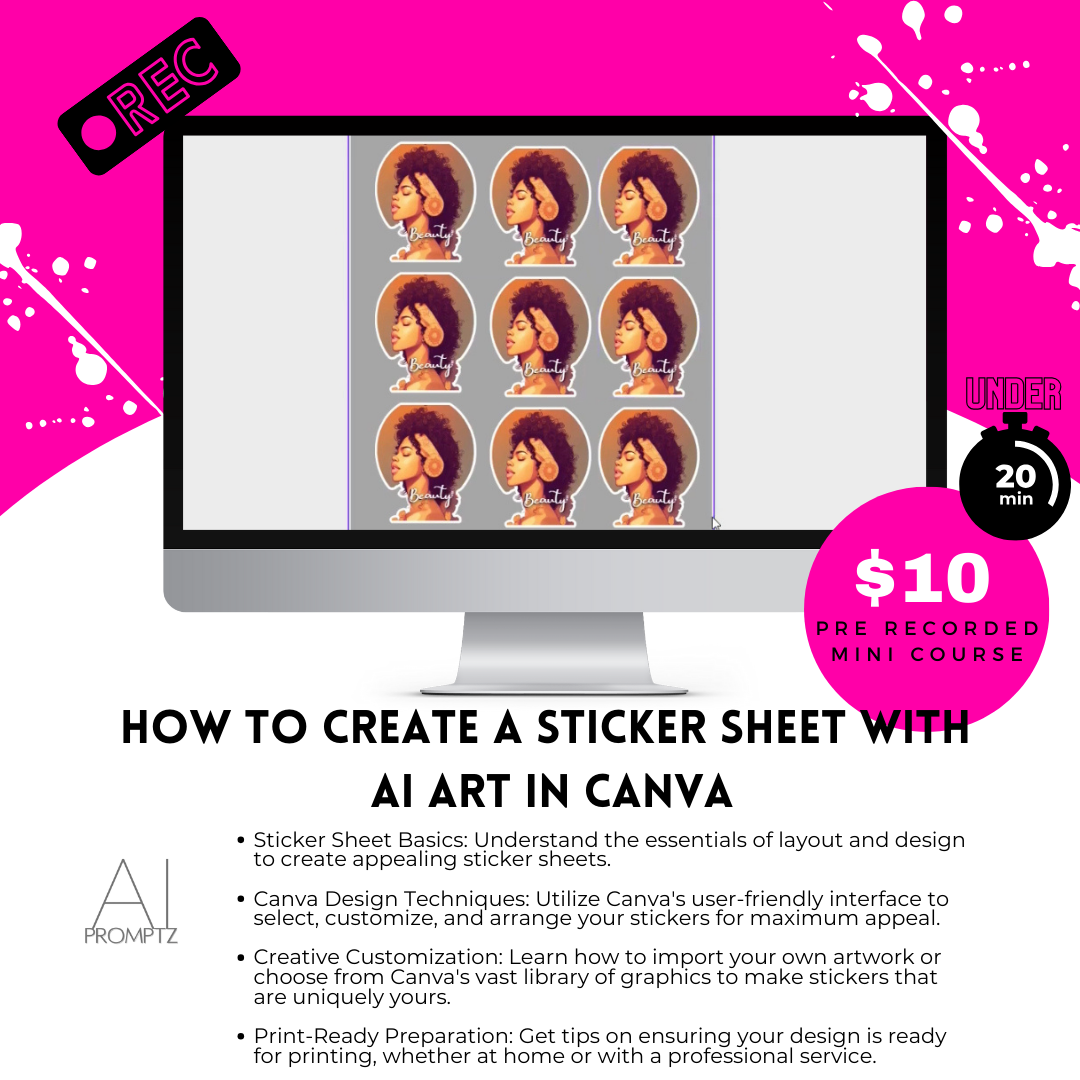 Sticker Maker Online - Design and print stickers on Canva