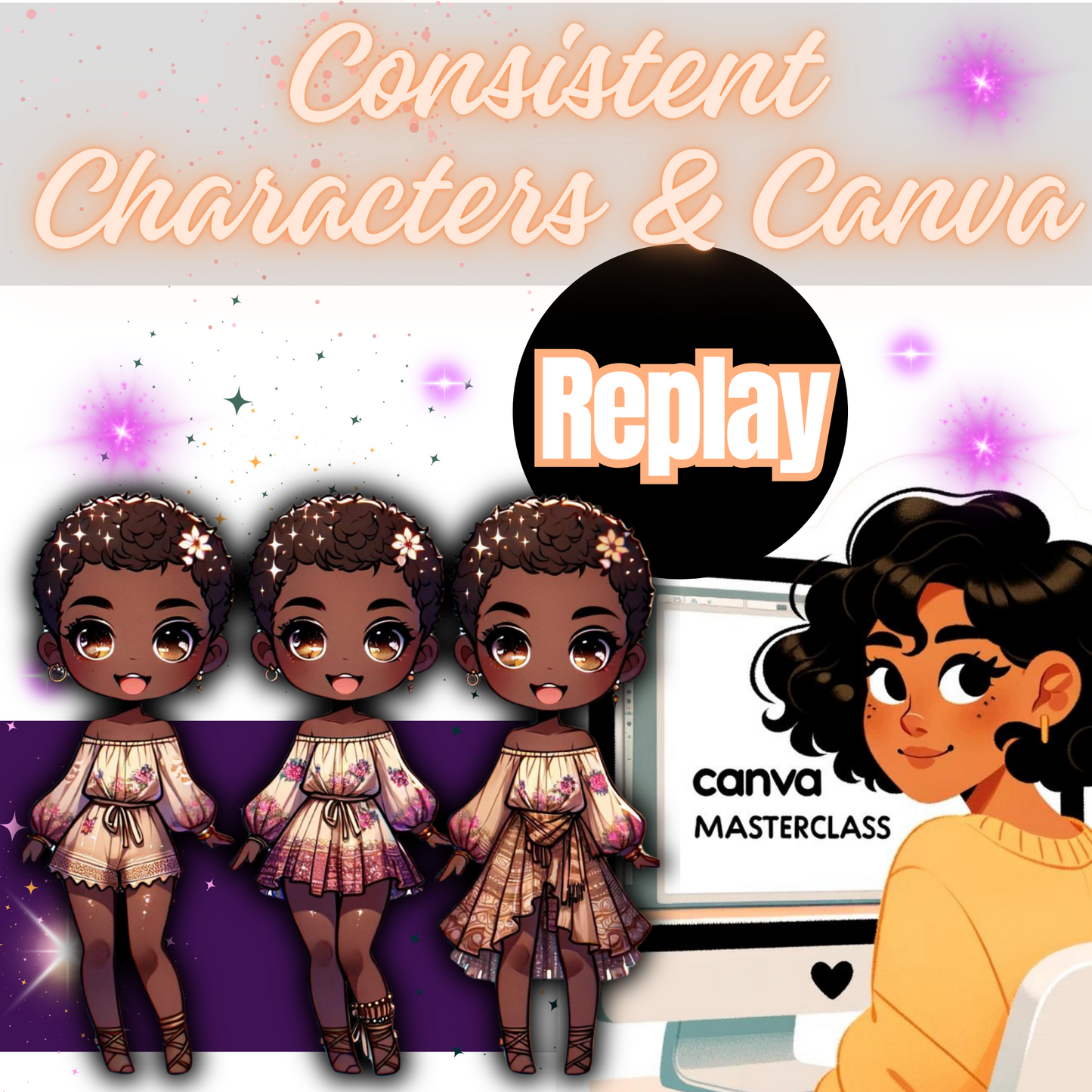 Consistent Character With Dalle-3 and Canva Masterclass (Storybook Edition)