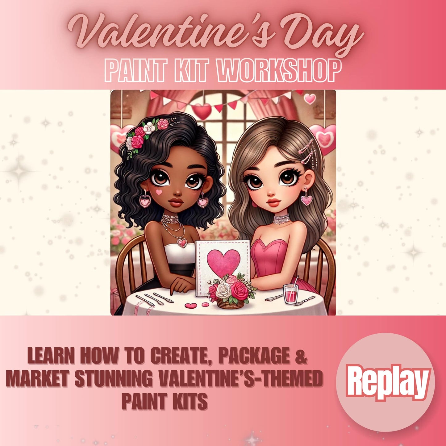 Valentine's Day LIVE Paint Kit Workshop