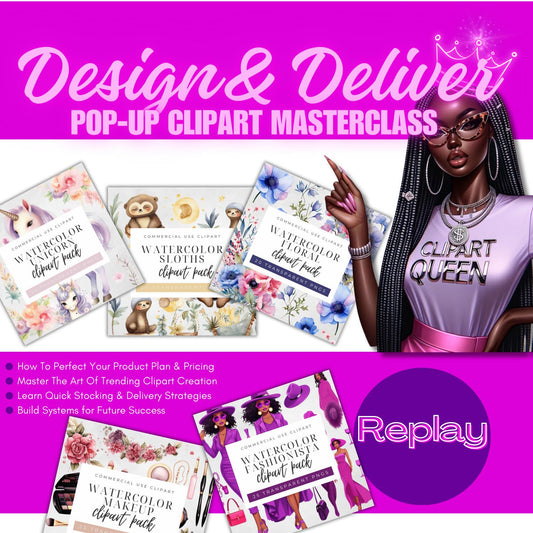 Design & Deliver: Pop-Up Clipart Masterclass Replay