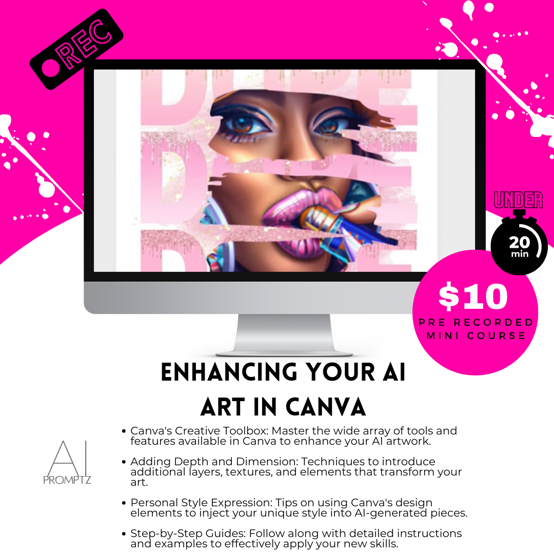 Enhancing Your Ai Art In Canva