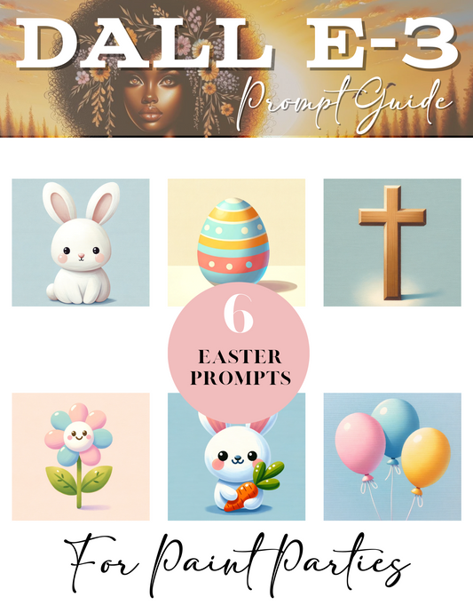 Dalle3 Prompt Guide For Paint Parties: Easter Day Edition